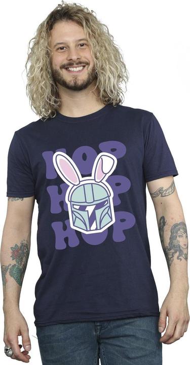 Image du produit Star Wars - T-shirt THE MANDALORIAN HOP INTO EASTER - Homme (XXL)