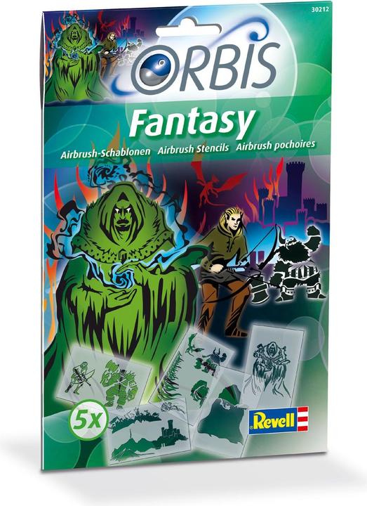 Produktbild Revell Schablonenset Fantasy