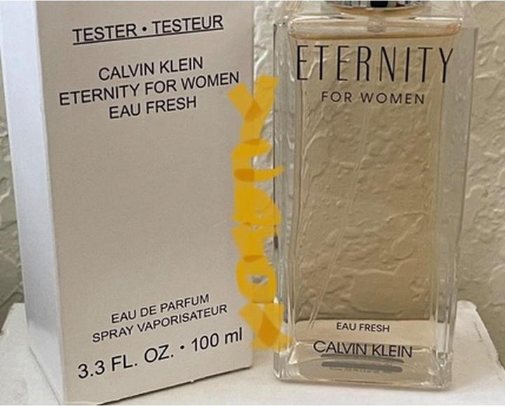 Immagine prodotto Calvin Klein Articolo aggiuntivo Eternity Tester Eau Fresh Eau de Parfum 100 ml (Eau de parfum, 100 ml)