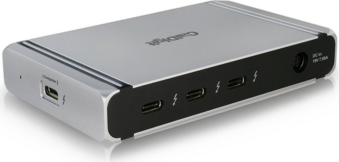 Produktbild CalDigit Thunderbolt 4 Element (Thunderbolt, 8 Ports)