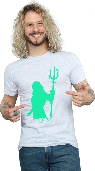 Produktbild Aquaman Aqua Silhouette TShirt (S)