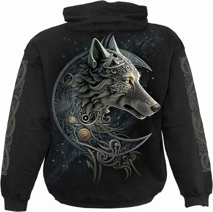 Produktbild Spiral Celtic Wolf Kapuzenpullover (4XL)