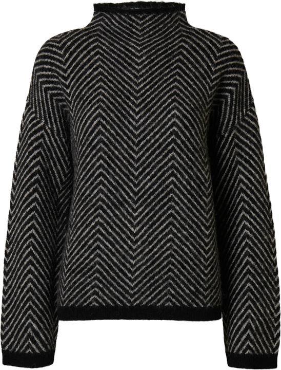 Image du produit Selected Femme Pull en maille à chevrons (L)