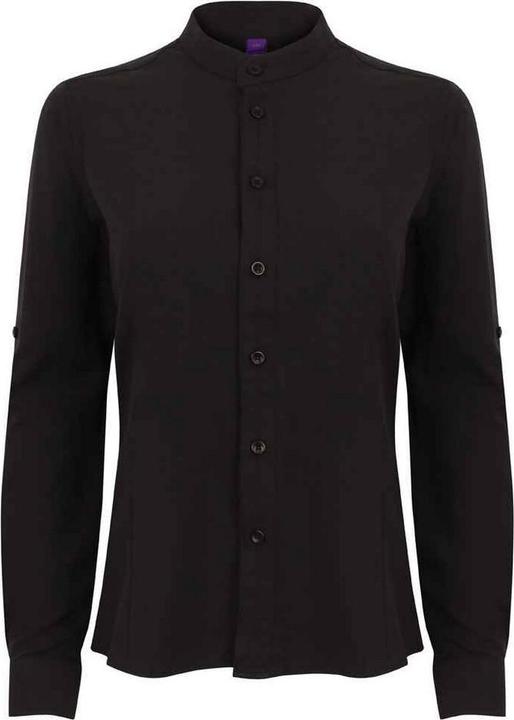 Immagine prodotto Henbury Camicia Colletto alla Coreana Manica Arrotolata Donna (L)