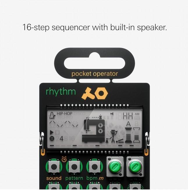 Image du produit Teenage Engineering Opérateur de poche PO-12 Rythme