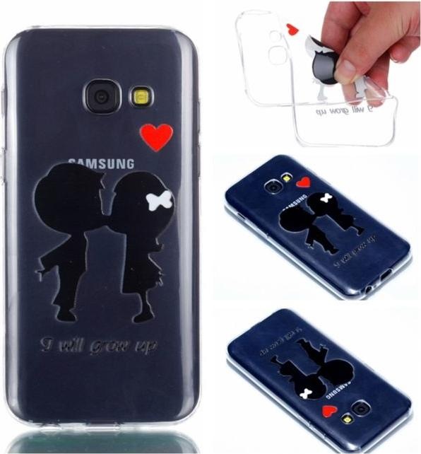 Produktbild MU Style TPU Softcase Hülle mit Muster (Samsung Galaxy A3 (2017))