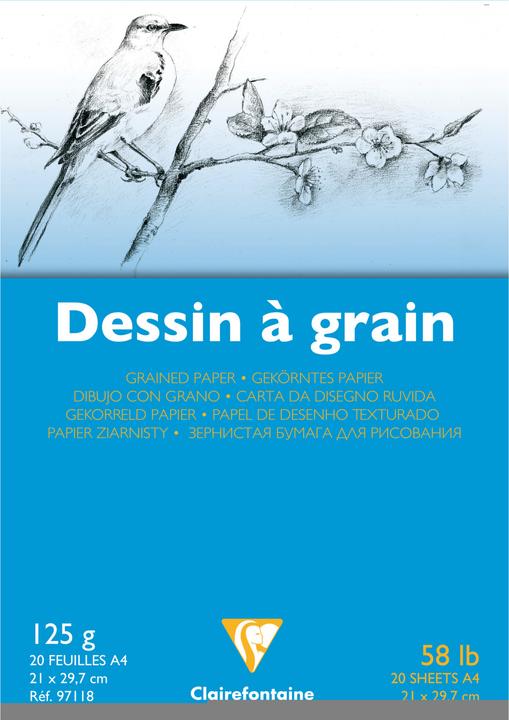 Image du produit Clairefontaine Bloc à dessin (A4, Blanc)