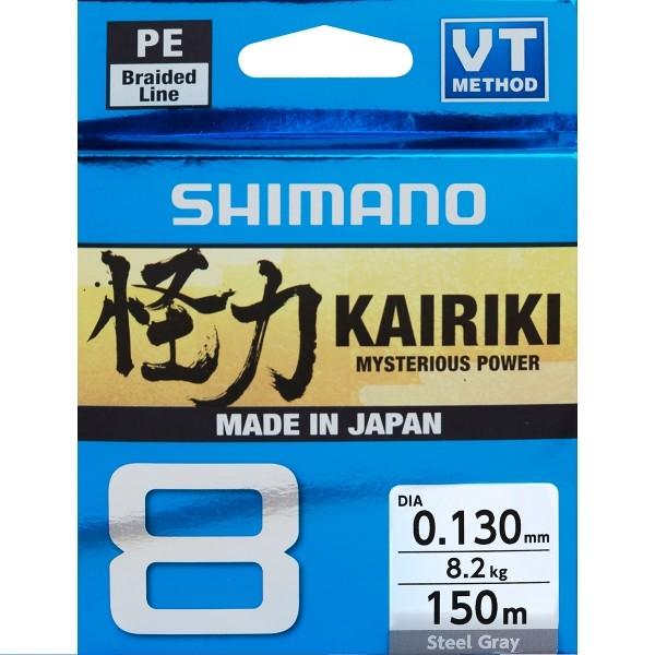 Actual product image Shimano Kairiki 8 Steel Gray (46.30 kg, 0.42 mm)