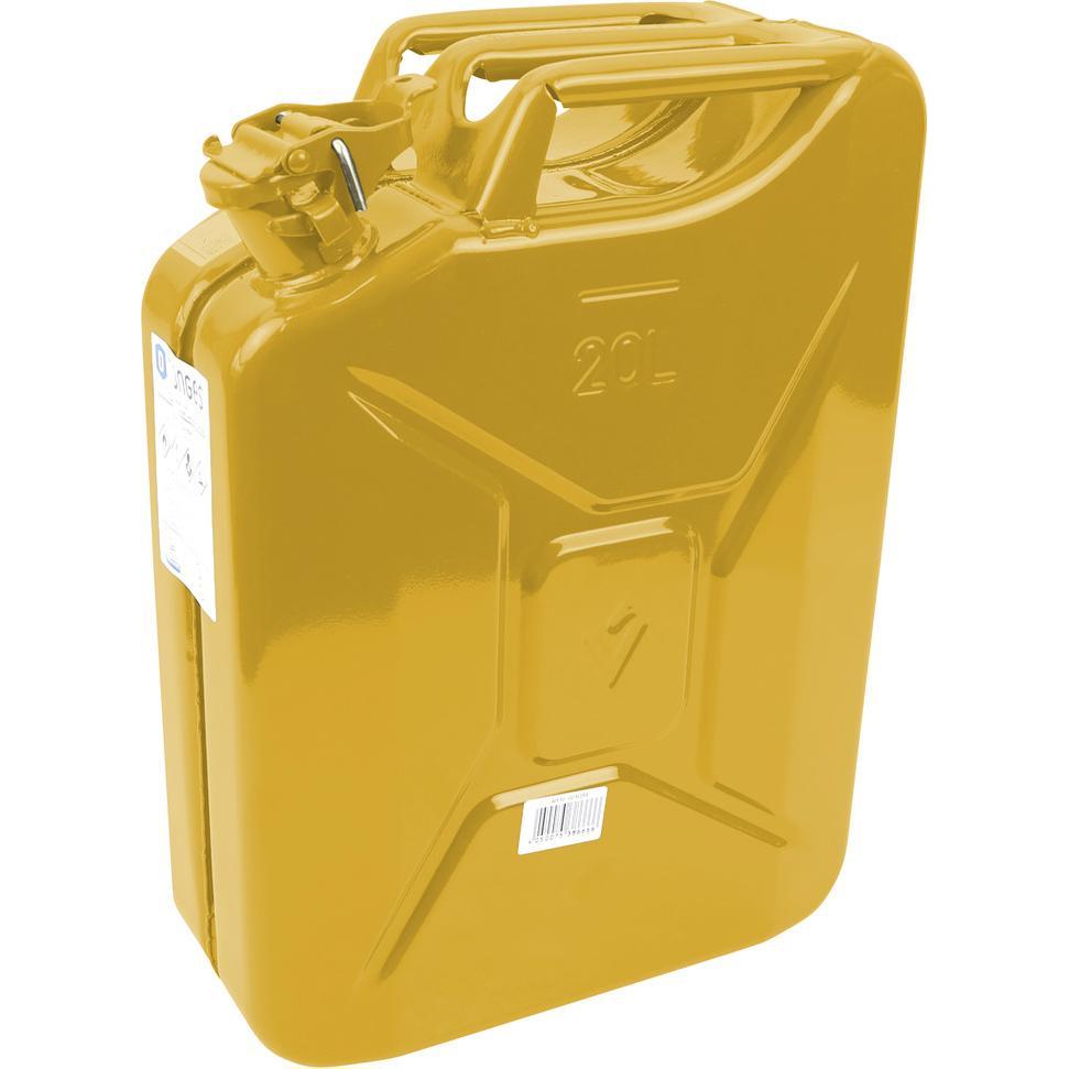 Dönges, Garagenausstattung, Stahlblech-Benzinkanister, 20 l, gelb