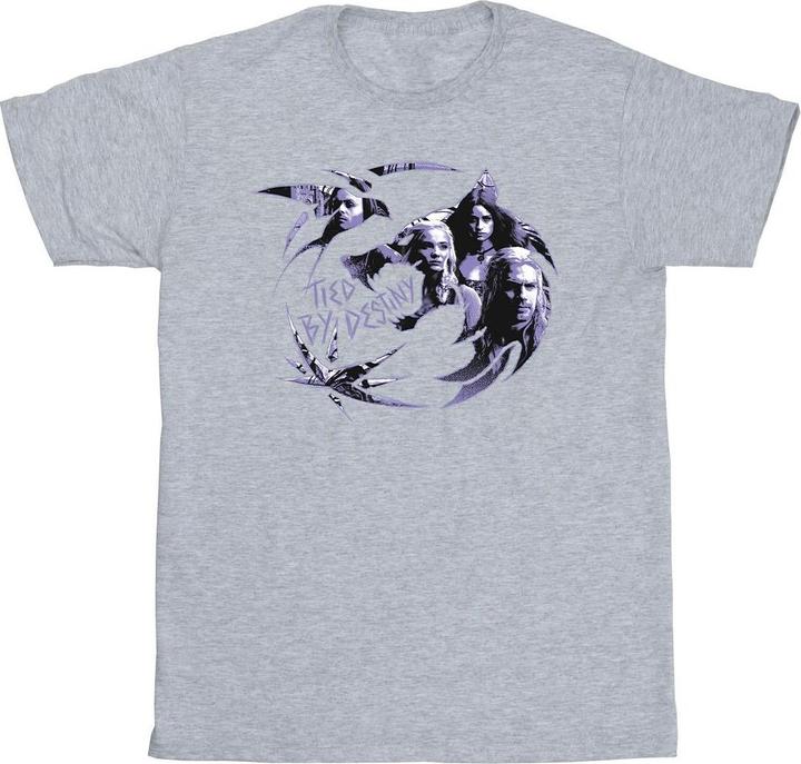 Produktbild Netflix The Witcher Wolf Logo Infill TShirt (M)