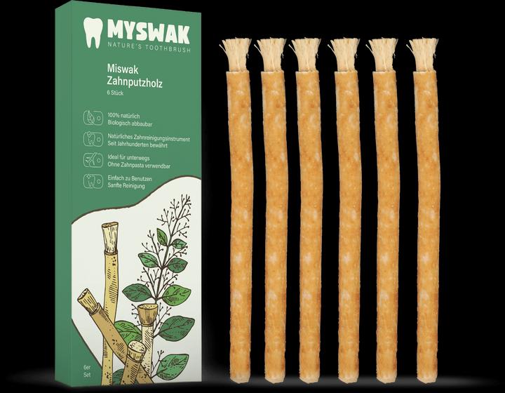 Miswak Toothbrush wood (6 x)