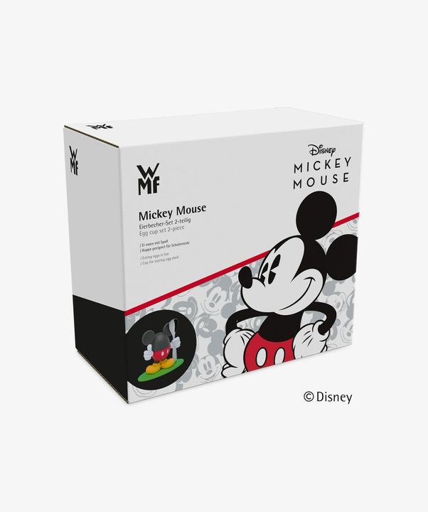 Produktbild WMF Kinder Eierbecher mit Löffel Disney Mickey Mouse Kunststoff Edelstahl (1 x)