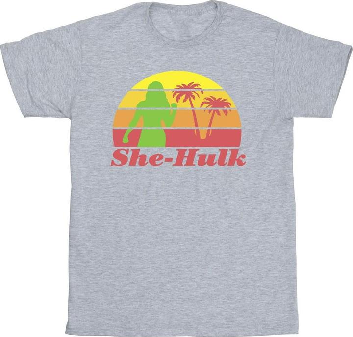 Image du produit - T-shirt SHE-HULK: ATTORNEY AT LAW SUNSET FLEX - Homme (4XL)