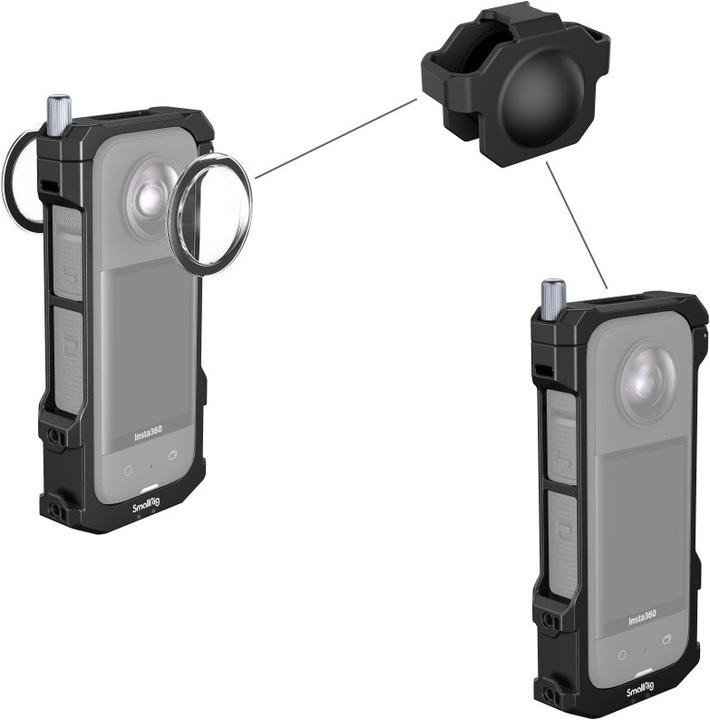 Actual product image SmallRig 4088B Frame for Insta360 X3 (Insta360 X3)