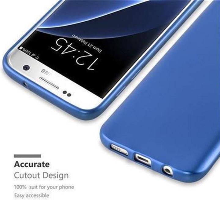 Actual product image Cadorabo TPU Matt Metallic Cover (Samsung Galaxy S7)