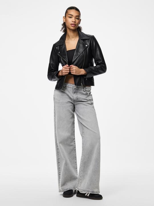 Immagine prodotto Pieces Leder Bikerjacke (S)