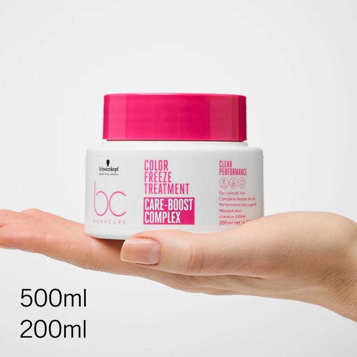 Actual product image Schwarzkopf BC Color Freeze - Color Freeze Treatment Care-Boost Complex (200 ml)