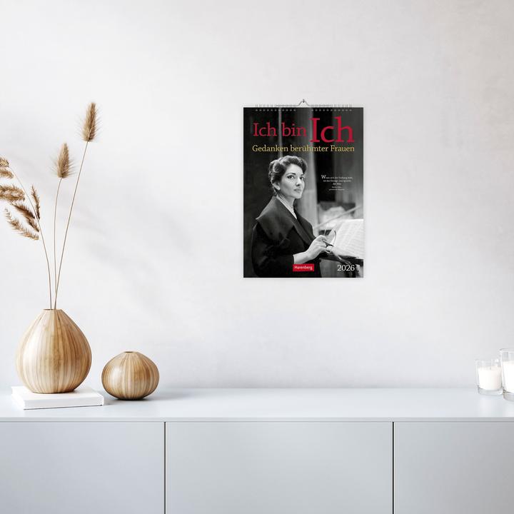 Produktbild Harenberg Ich bin Ich Wochen-Kulturkalender 2026 - Gedanken berühmter Frauen