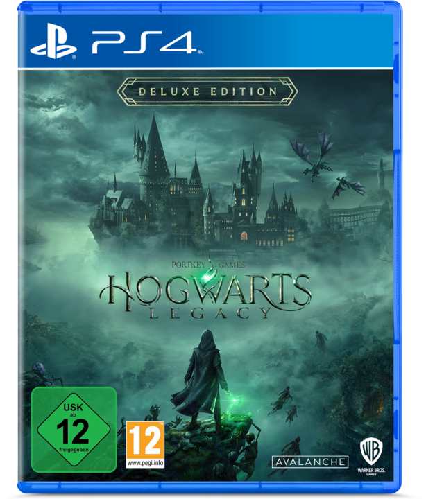 Produktbild WB Hogwarts Legacy Deluxe Edition (PS4, DE)