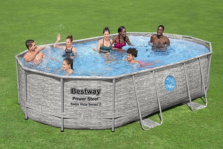 Immagine prodotto Bestway Power Steel Swim Vista Series (488 x 305 x 107 cm)