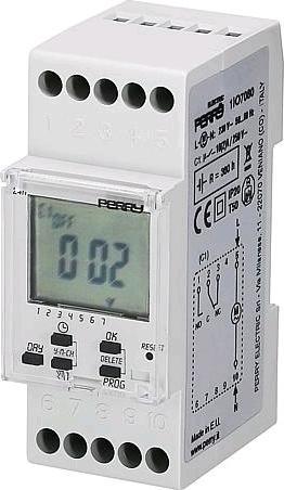 Produktbild Perry Electric 1IO 7080 Schaltuhr CPU35uLCD