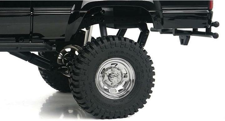 Actual product image Rc4Wd Rims Beadlock SR5 1.7 steel chrome, 4 pieces