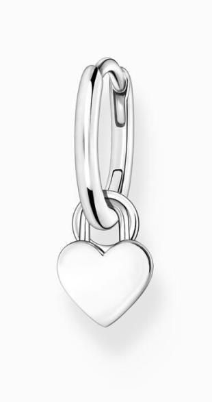 Immagine prodotto Thomas Sabo Creola singola con ciondolo a forma di cuore, argento (Argento 925)