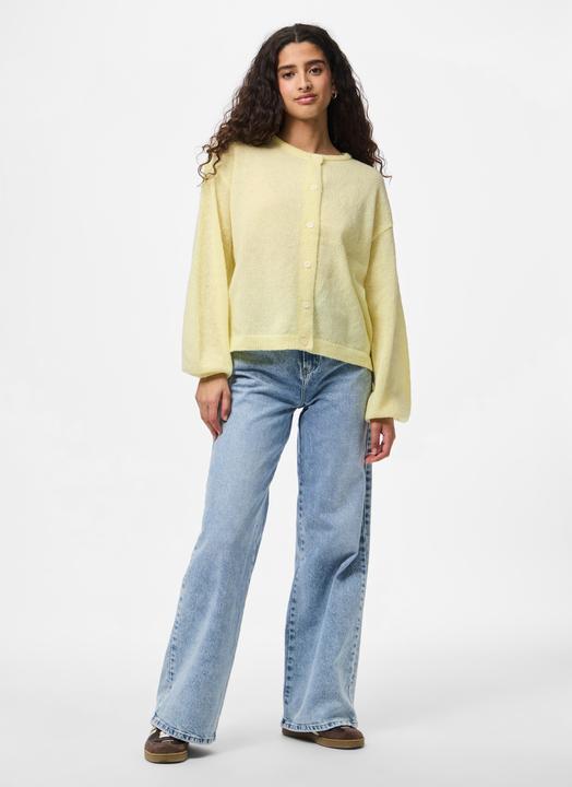 Actual product image Pieces Pcida Ls O-Neck Knit Cardigan Noos Bc (XL)