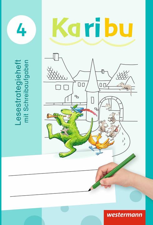 Produktbild Karibu 4. Ausgabe 2016. Lesestrategieheft mit Schreibaufgaben (Deutsch, Andrea Warnecke, Astrid Eichmeyer, Claudia Stiebritz, Gerburg Kirsch, Heidrun Kunze, Heike Oberstadt, Katharina Berg, Kathrin Merkt, Kerstin von Werder, Maria Gönning, Sabine Willmeroth, 2018)