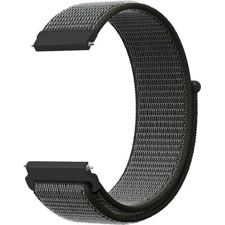 Thumbnail - Strap-it Nylonarmband (20 mm, Nylon, Amazfit Bip), Uhrenarmband, Grün