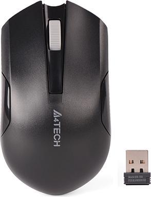 Actual product image A4Tech G3-200N, V-Track padless, black, wireless mouse (Wireless)
