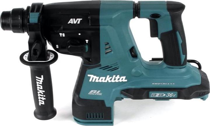 Produktbild Makita DHR 280 G Akku Bohrhammer 36 V ( 2x 18 V ) 2,8 J SDS-plus Brushless + 2x Akku 6,0 Ah - ohne (Akkubetrieb)