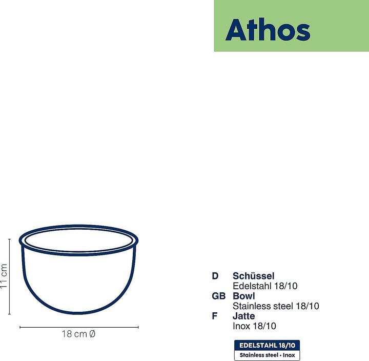 Actual product image Kela Athos (18 cm, 2 l, 1x)