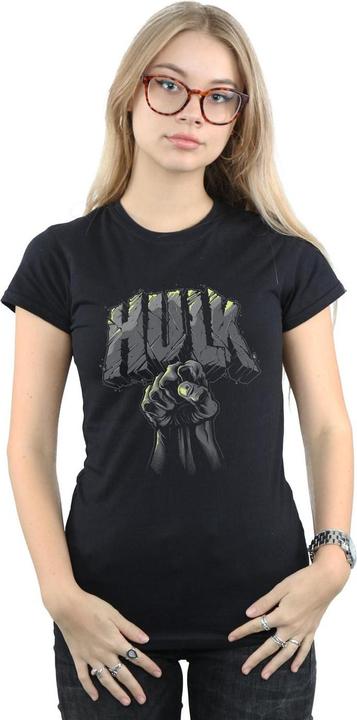Produktbild Hulk Punch Logo BaumwollTShirt (L)