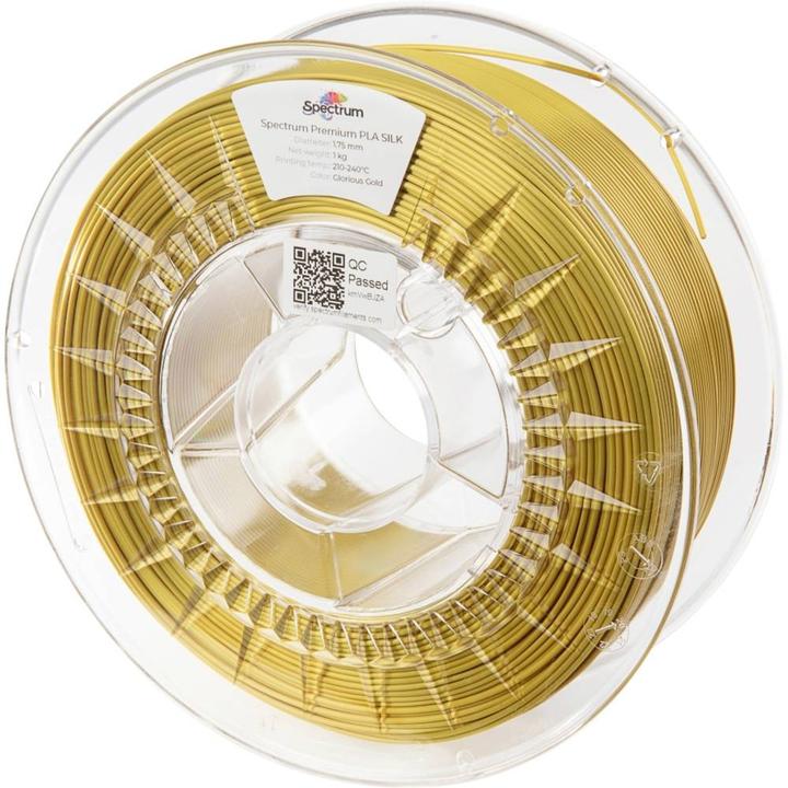 Produktbild Filament PLA SILK glorious gold 1.0kg 1.75mm (PLA, 1.75 mm, 1000 g, Gold)