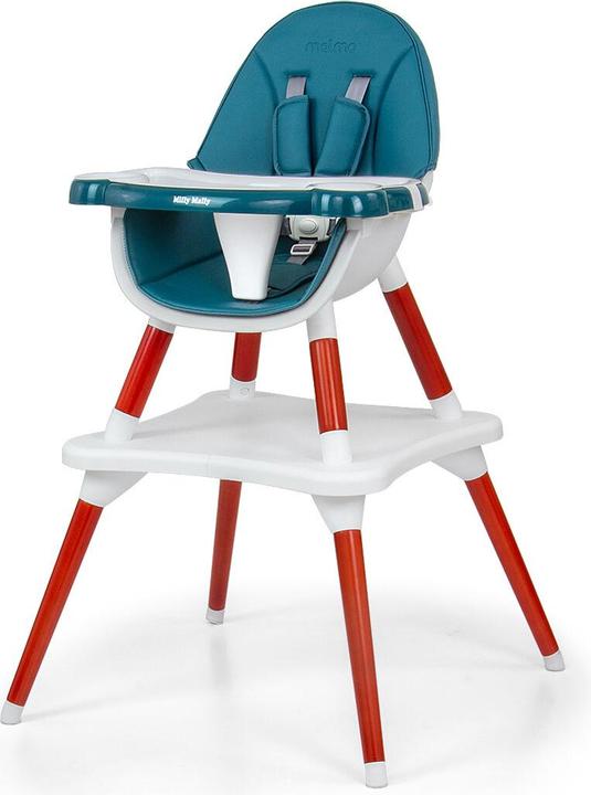 Produktbild Mally Krzesełko do karmienia 2w1 Malmo Dark Green (Hochstuhl)