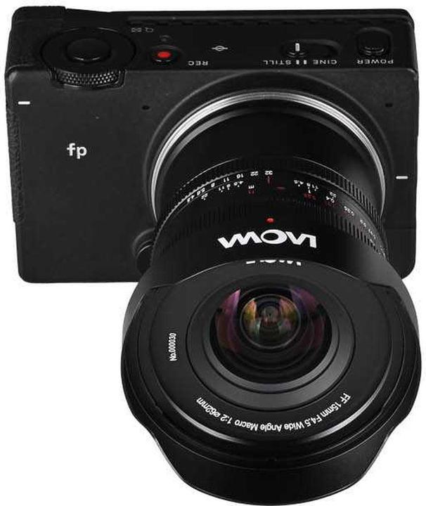 Actual product image Laowa 15mm f/4.5 0.5X Wide Angle Macro (L-Mount, full size)