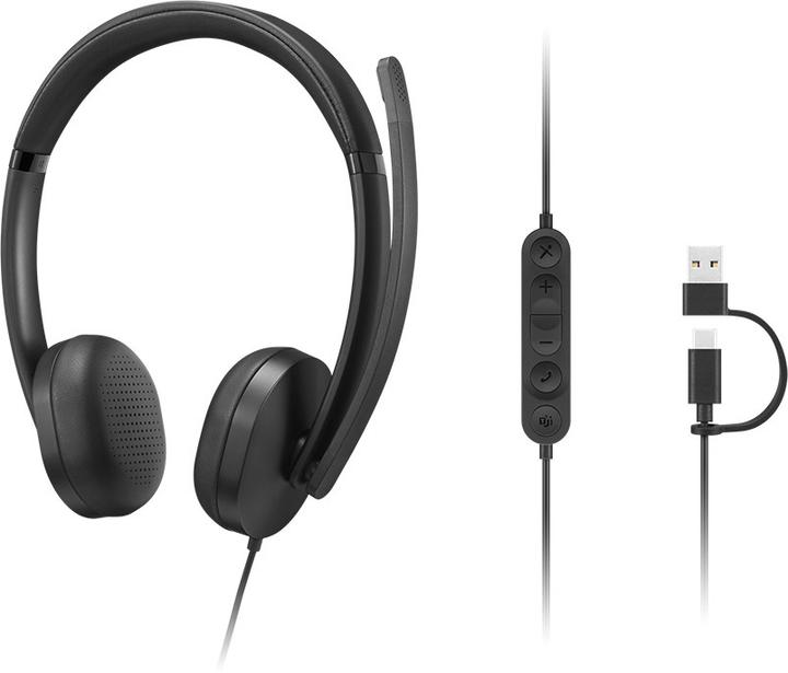 Immagine prodotto Lenovo VoIP Headset 5000 (Cablato, USB-C, Team Microsoft)