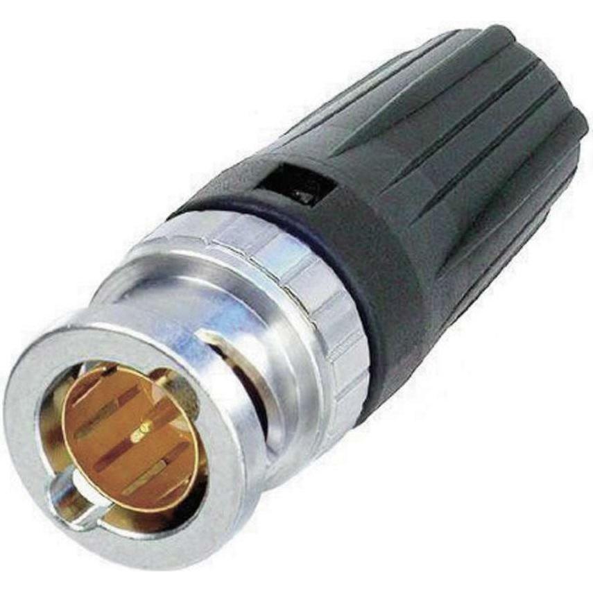 Neutrik BNC-Steckverbinder Stecker, gerade 75? NBNC75BJP9 1 St., Elektronikkabel + Stecker