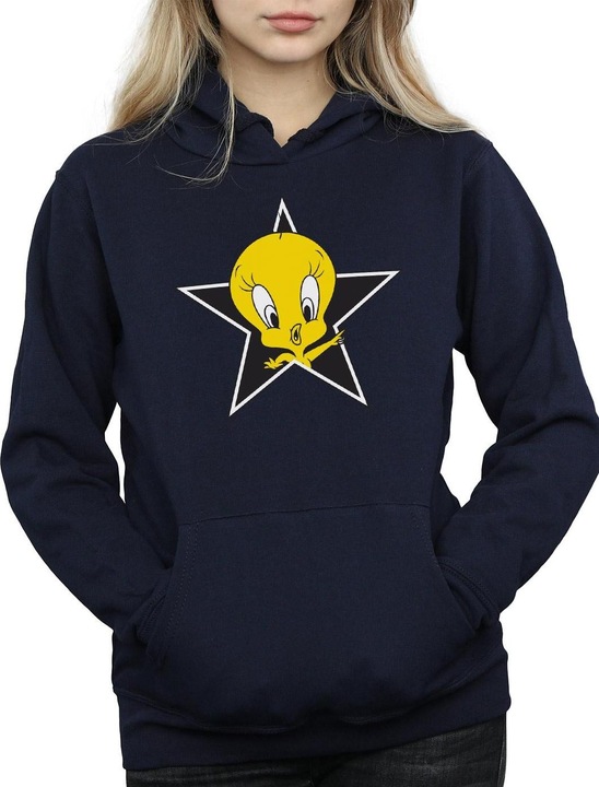 Image du produit Looney Tunes - Sweat à capuche TWEETY PIE STAR - Femme (XXL)