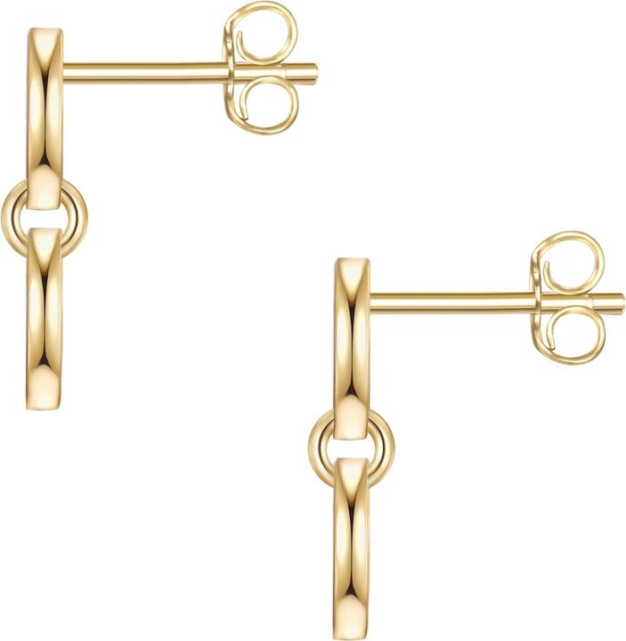 Produktbild Glanzstücke München Damen Kreis Sterling Silber gelbgold - 31338 (Sterling Silber 925/000)