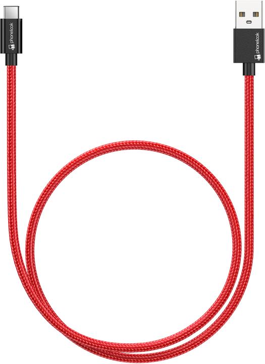 Produktbild PhoneLook Ladekabel () USB-C vers USB-A Nylon (0.50 m)