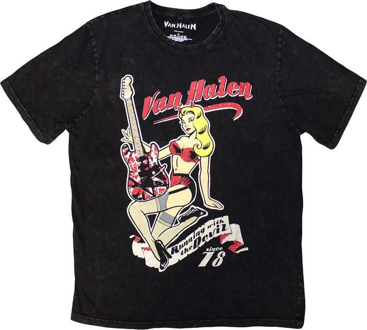 Produktbild Van Halen Running With The Devil Stone Wash (XL)