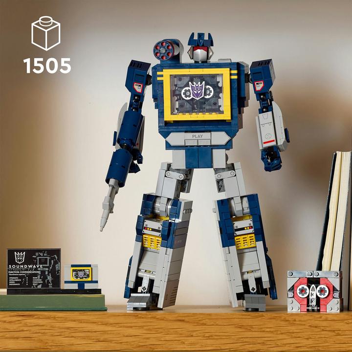 Produktbild LEGO Transformers: Soundwave (10358, LEGO Icons)
