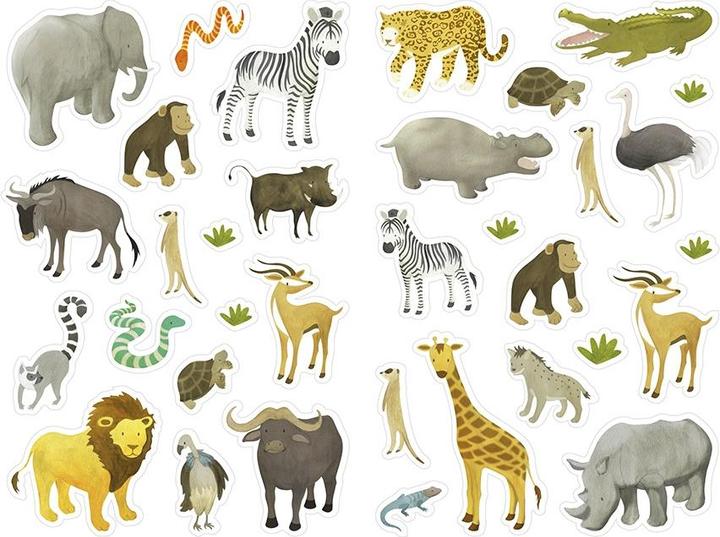 Actual product image Clairefontaine Motif sticker Mimi 48 sheets, assorted