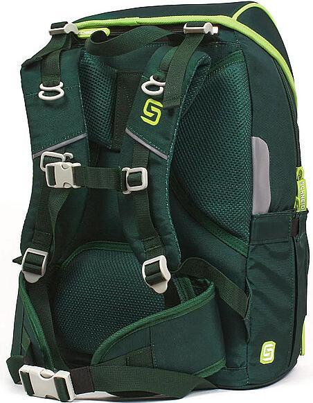 Actual product image Schneiders Schultaschenset Dino olive (19 l)