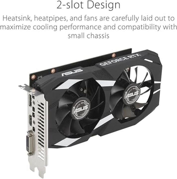 Produktbild ASUS Dual GeForce RTX 3050 OC (6 GB)