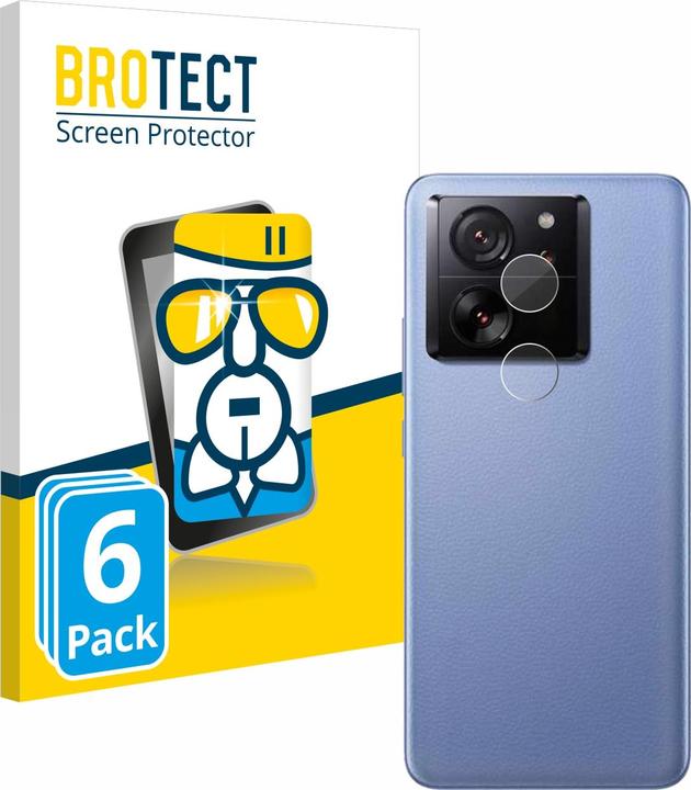 Actual product image BROTECT AirGlass Glass (6 Piece, Xiaomi 13T Pro)