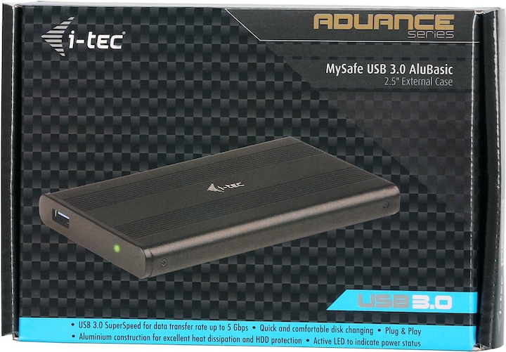 Productafbeelding i-tec MySafe Advance AluBasic (2.5")