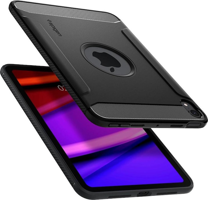 Actual product image Spigen RUGGED ARMOR IPAD MINI 6 2021 MATTE Black (iPad mini 6)